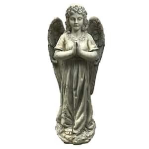 36 in. Tall Praying Magnesium Angel Garden Statue Gabriella