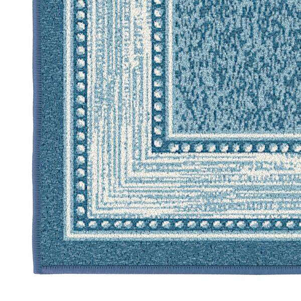 Ottomanson Ottohome Collection Non-Slip Rubberback Bordered Ottomanson Ottohome Collection Non-Slip Rubberback Bordered