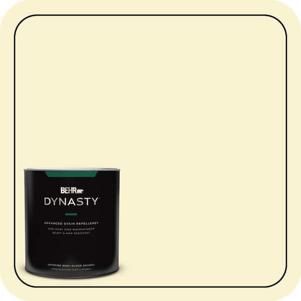 BEHR DYNASTY 1 qt. #P320-1 Flashpoint Semi-Gloss Enamel Interior Stain-Blocking Paint & Primer