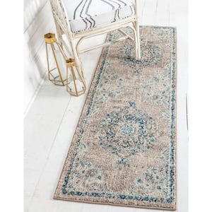 Penrose Alexis Gray 2 ft. 2 in. x 6 ft. Runner Rug