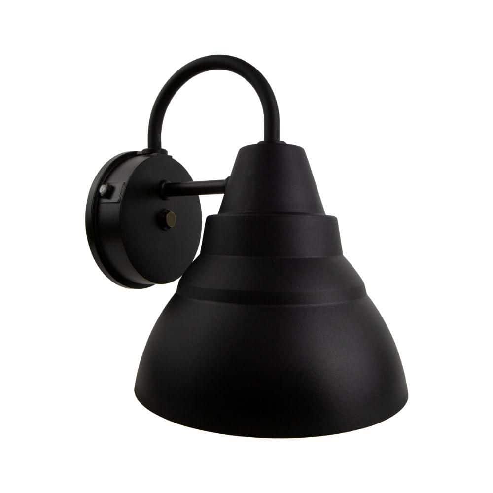 Goose Large 40-Watt Equivalent 800 Lumen Black Motion Sensing Dusk-To-Dawn Flood Light No Bulb Included price history on PriceWatchPro