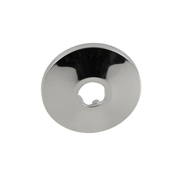 3/8 in. x 2-1/2 in. Iron Pipe Size Flange Escutcheon Plate in Chrome-Plated Steel
