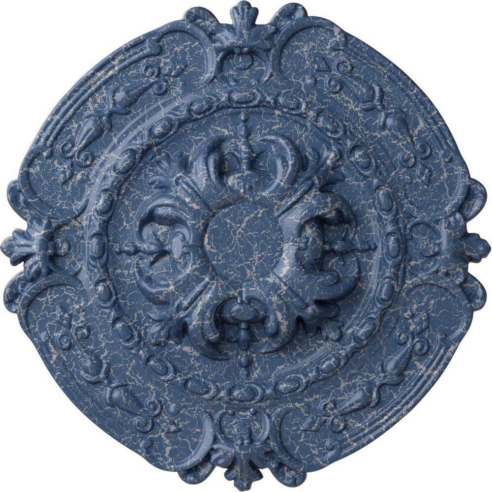 Ekena Millwork 23 1/2"OD X 3 7/8"ID X 1"P Bristol Ceiling Medallion (Fits Canopies Up To 3 7/8 - View #11