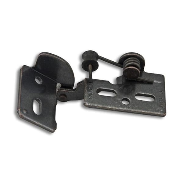 Youngdale Oil Rubbed Bronze #5 1/4 in. Overlay Non-Wrap Self-Closing Hinge