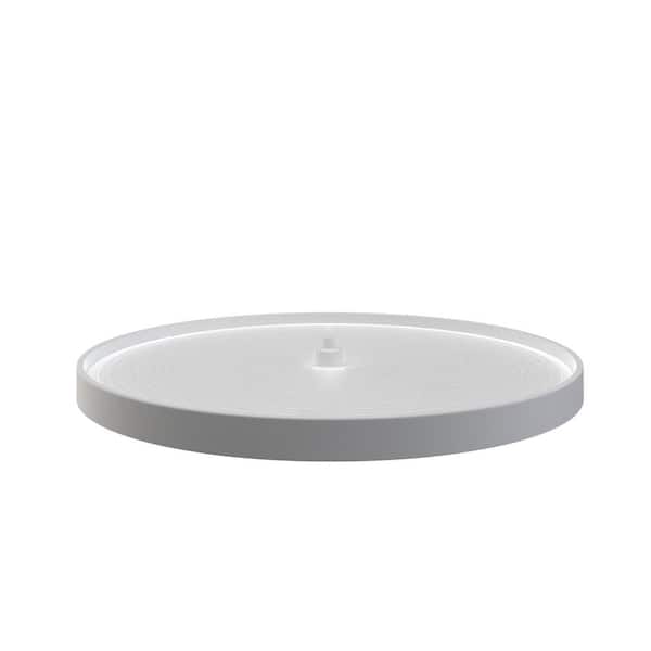 Rev-A-Shelf 32 in White Polymer Full Circle Lazy Susan