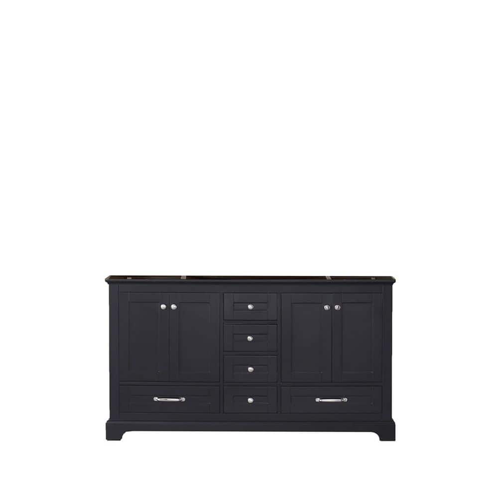 Dukes 60" Espresso Double Freestanding Bath Vanity