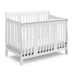 Storkcraft Tuscany White 4 in-1-Convertible Crib 04588-491