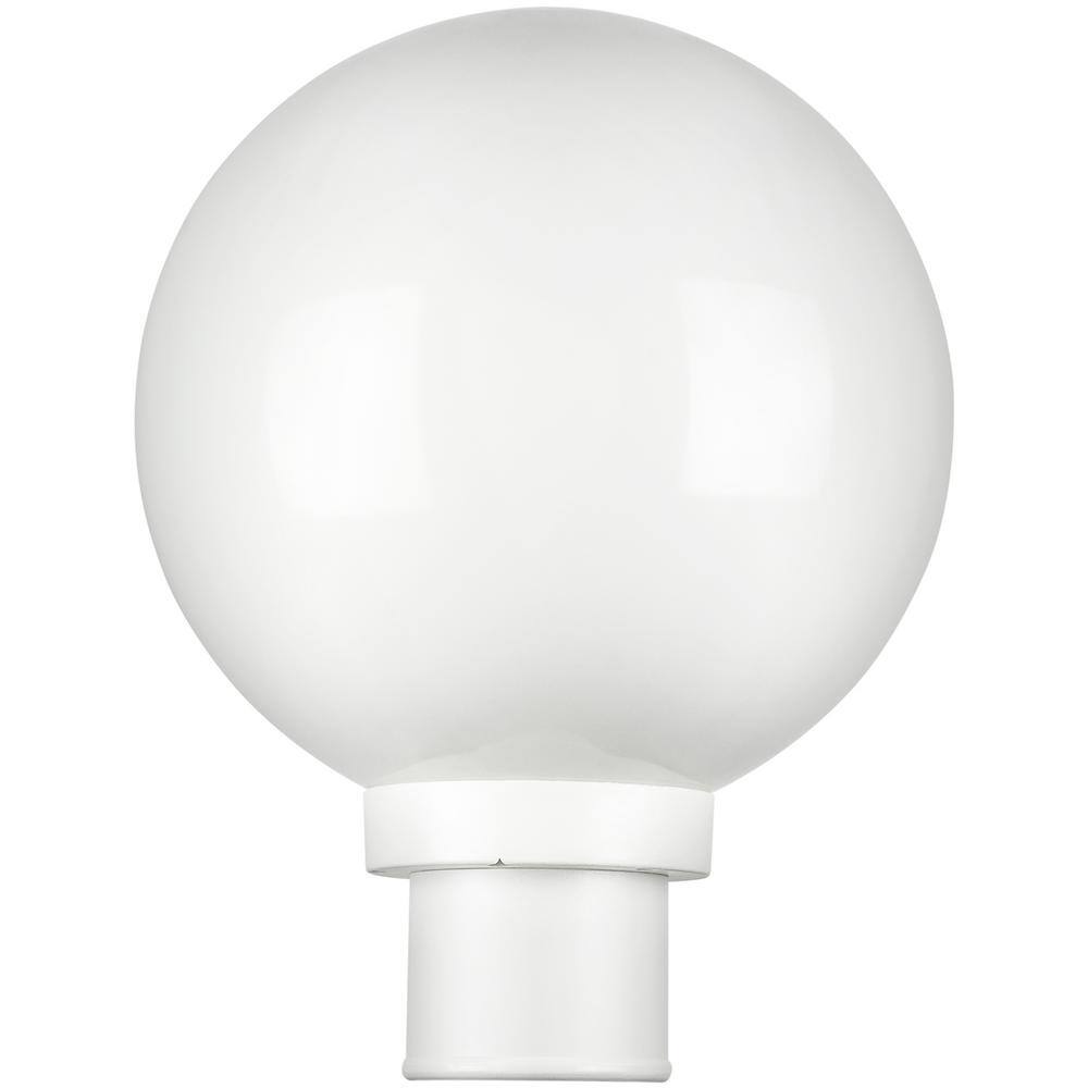 led globe post top