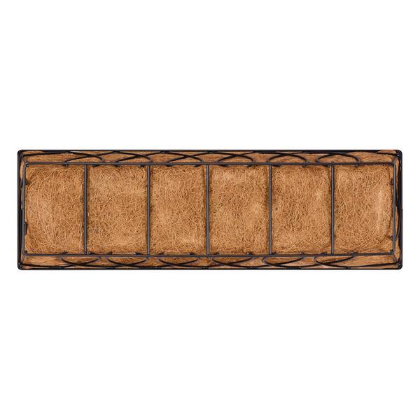 Vigoro 24 in. Premium Coco Window Box HD750043-001 - The Home Depot