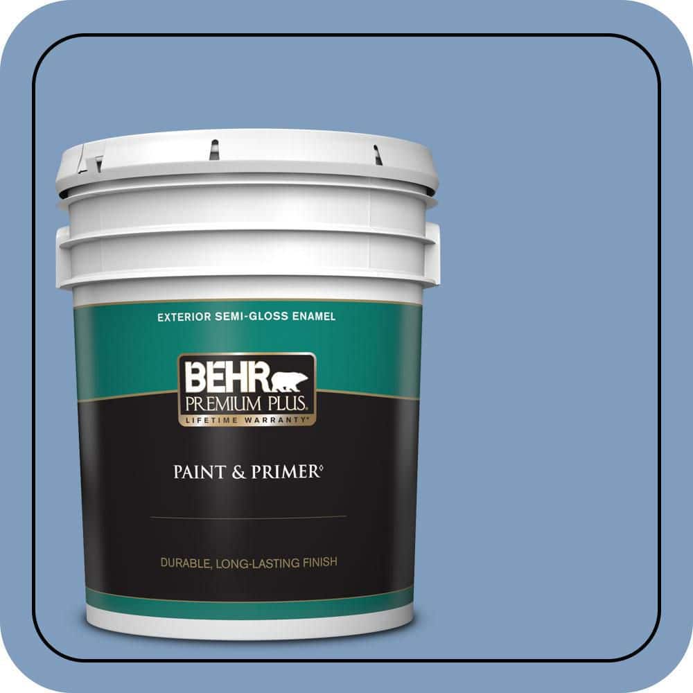 5 gal. #M530-4 Washed Denim Semi-Gloss Enamel Exterior Paint & Primer price history on PriceWatchPro