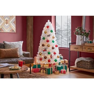 5 ft. Pre-Lit LED Coastal Spruce Artificial Christmas Tree