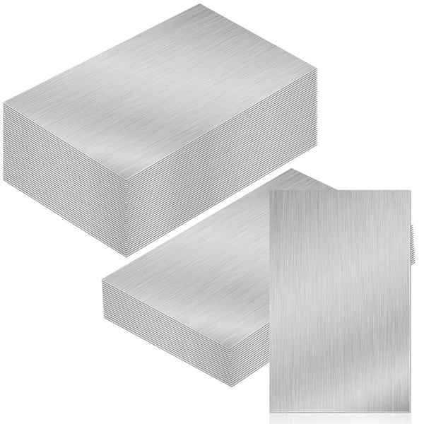 5 in. x 7 in. Weatherproofing Aluminum Roof Flashing Sheet around Chimneys or Skylights, Silver (80-Pack)