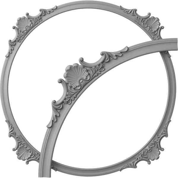 Ekena Millwork 93-3/8 in. Shell Ceiling Ring