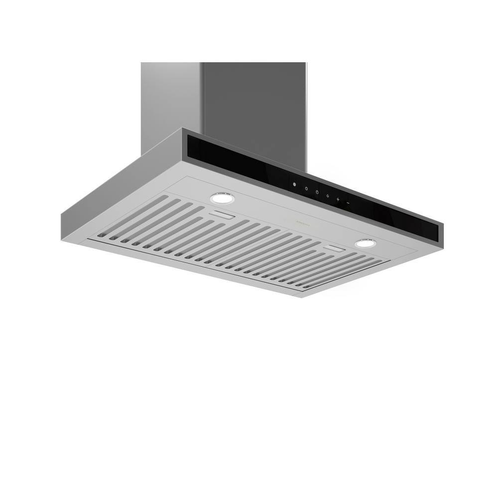 WRC630 30 in. Convertible Wall Mounted Range Hood in Stainless Steel with Night Light Feature