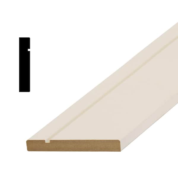Builders Choice Modern 090 5/8 in. x 3 in. x Random Length MDF Casing Moulding