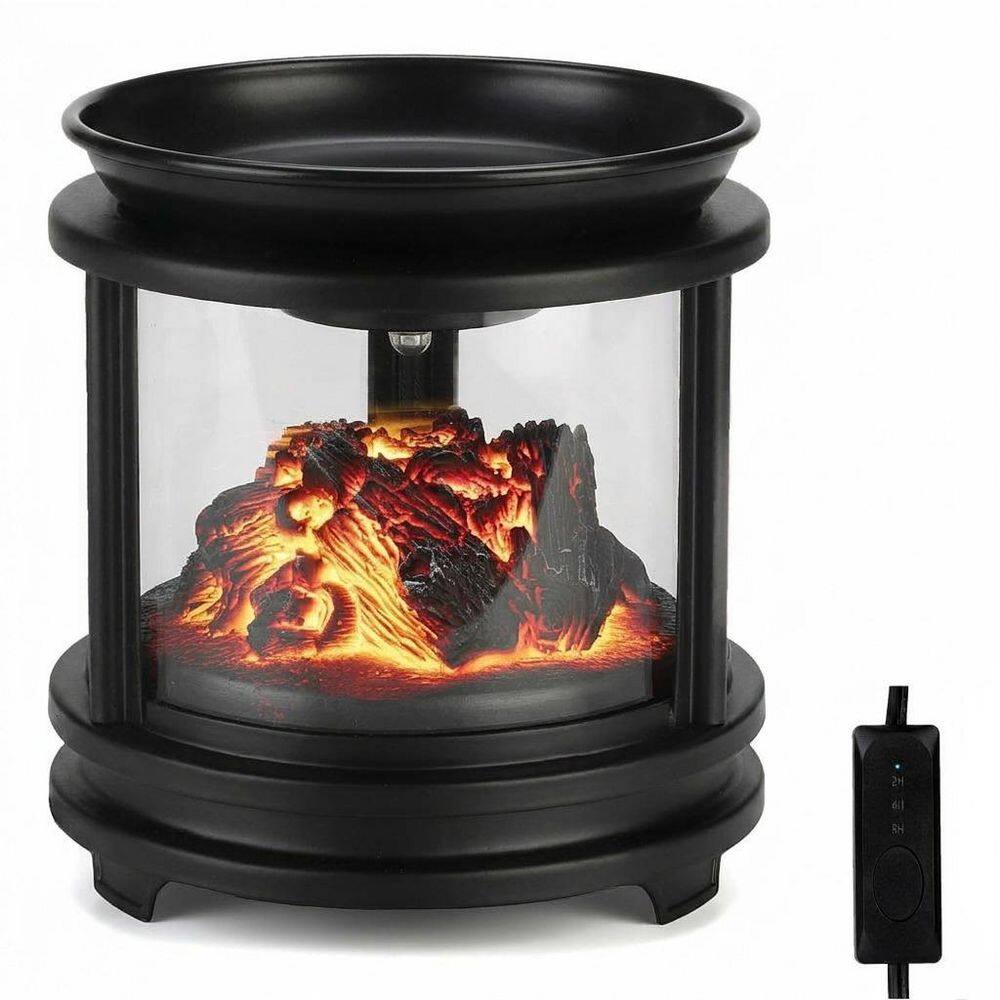 4-in-1 Electric Wax Warmer, Campfire Style Wax Melter with Timer