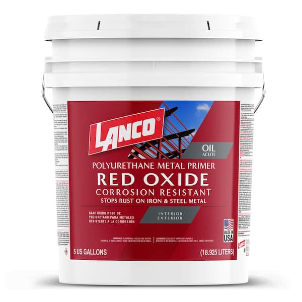 Oil-Red Oxide 5 Gal. Red Interior/Exterior Alkyd Metal Roof Primer