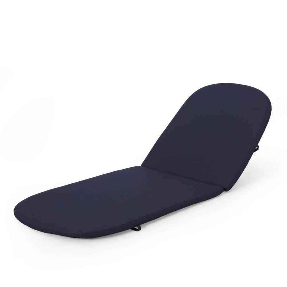 28 in. x 36.0 in. Outdoor Patio Chaise Lounge Cushion in Navy Blue (Set of 1) price history on PriceWatchPro