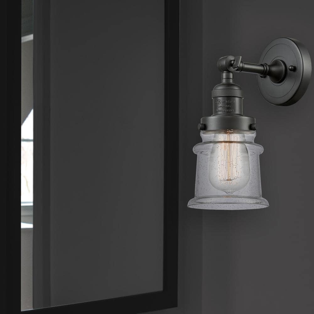 Canton 11" Bronze Dimmable Direct Wired Sconce with Adjustable Swivel