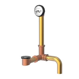 41-807-91 Chrome Pop-Up Bath Drain with Brass Nuts