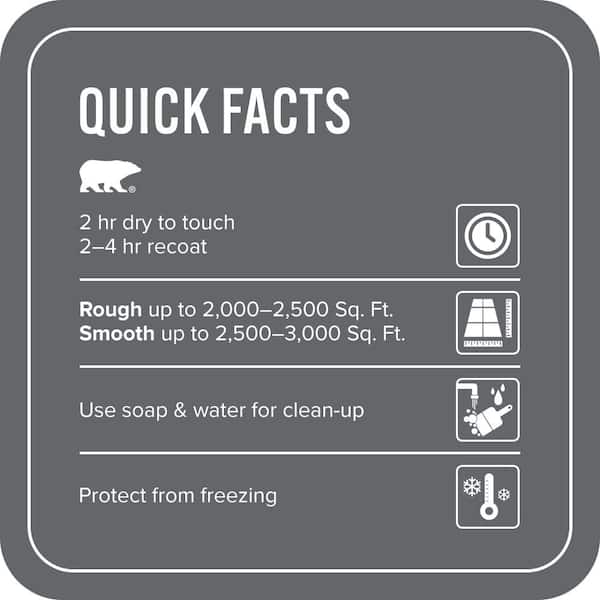 5 gal. #PFC-65 Flat Top Solid Color Flat Interior/Exterior Concrete Stain