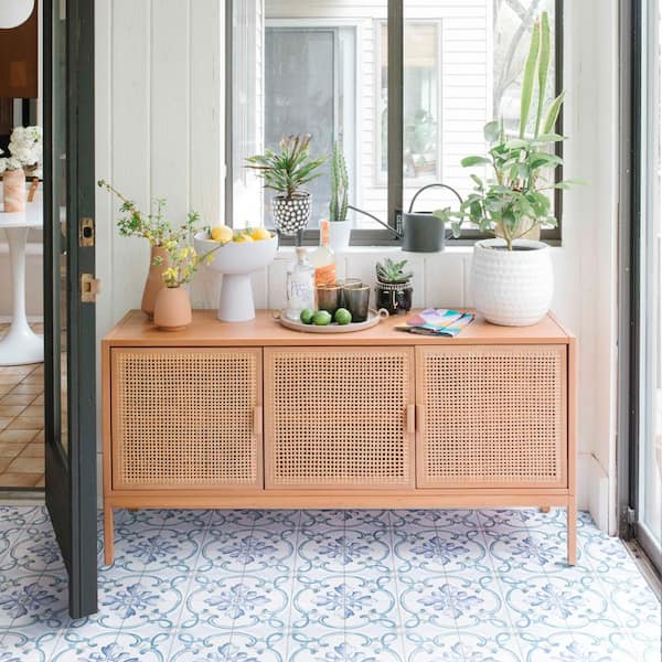 Saint Germain Gele Deco Jules 5-3/4 in. x 5-3/4 in. Porcelain Floor and Wall Tile (10.56 sq. ft./Case)