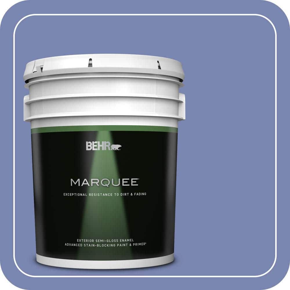 5 gal. #610B-5 Corsican Purple Semi-Gloss Enamel Exterior Paint & Primer price history on PriceWatchPro