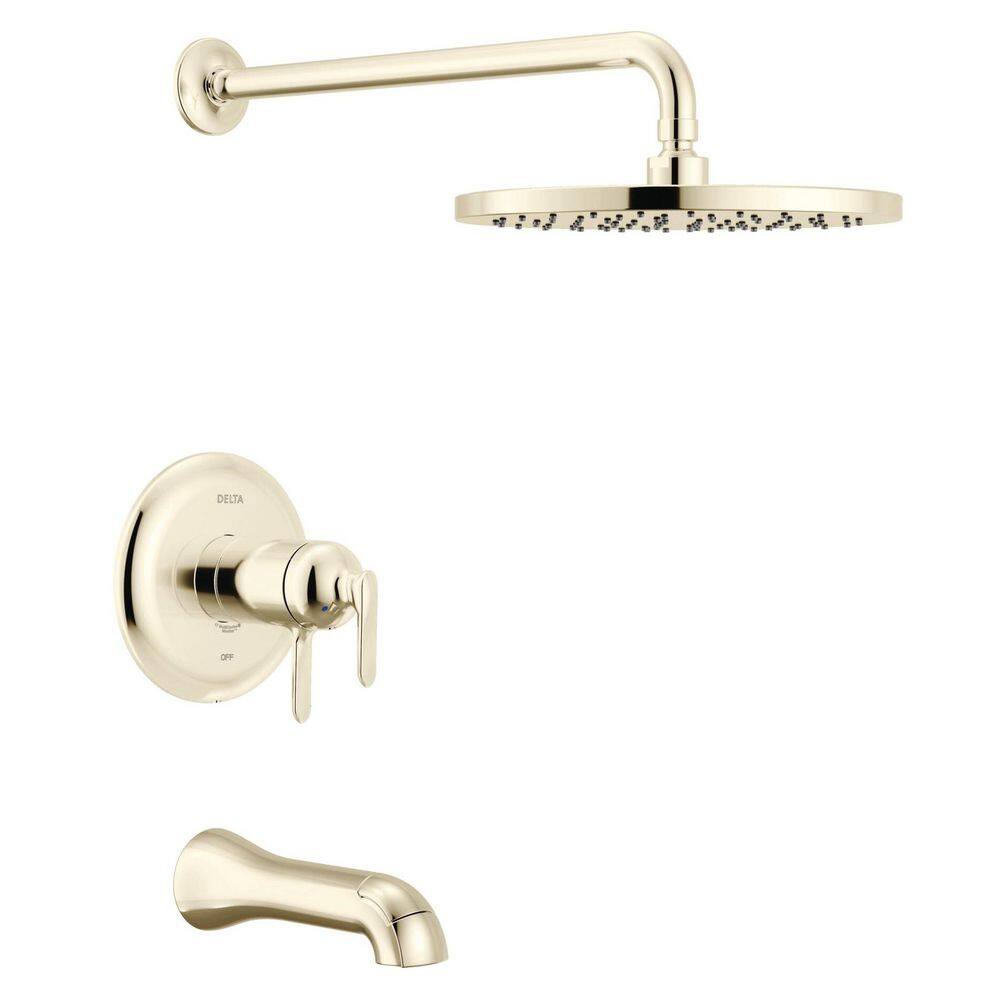 Bonacci TempAssure 1-Handle Shower Trim in Lumicoat Polished Nickel (Valve Not Included)
