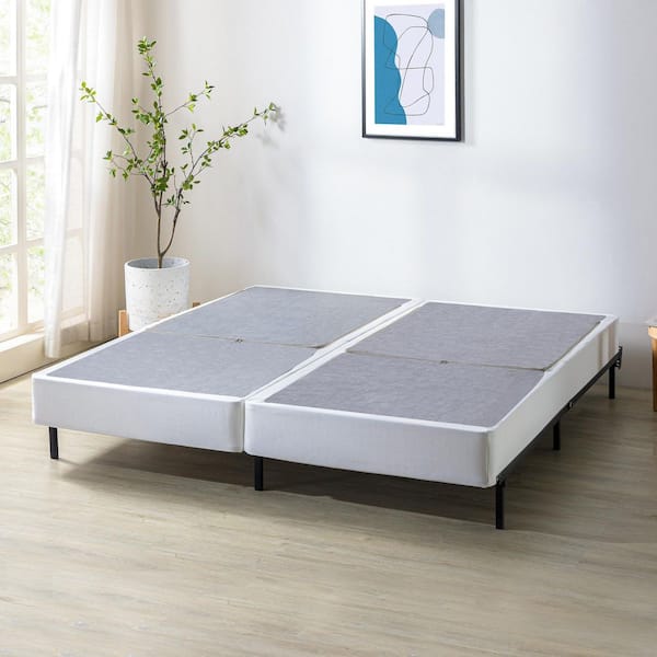 Reviews for Zinus King-Split 7.5 in. Profile White Metal Box