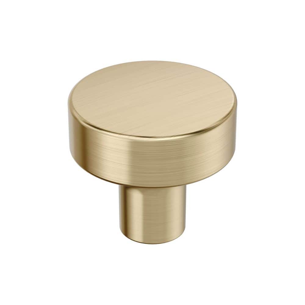 Merced 1-1/4 in. (32mm) Diameter Golden Champagne Modern Round Cabinet Knob price history on PriceWatchPro