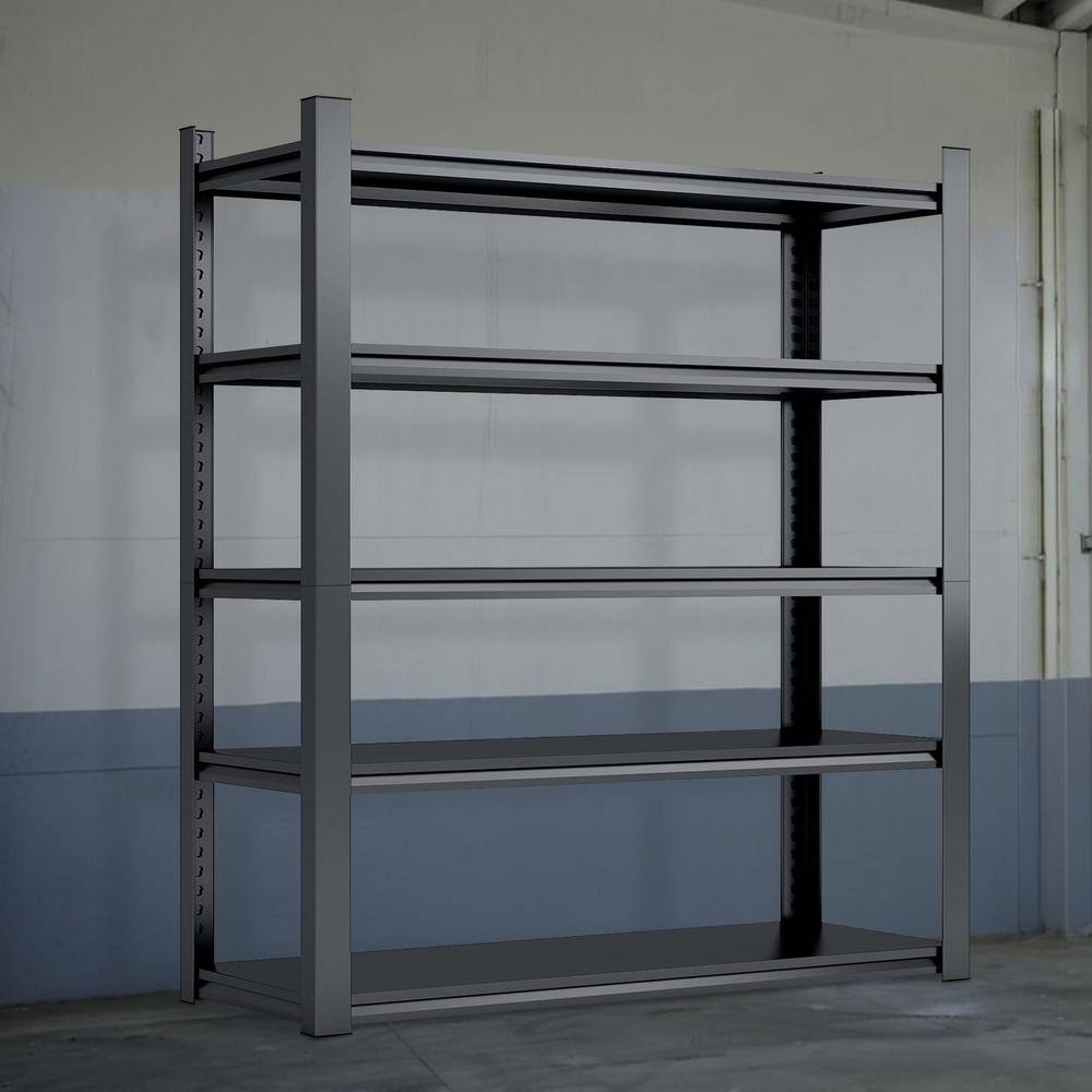Aazon.co: VEVOR Storage Shelving Unit, 5-Tier Adjustable, 2000 lbs Capacity, Heavy Duty Garage