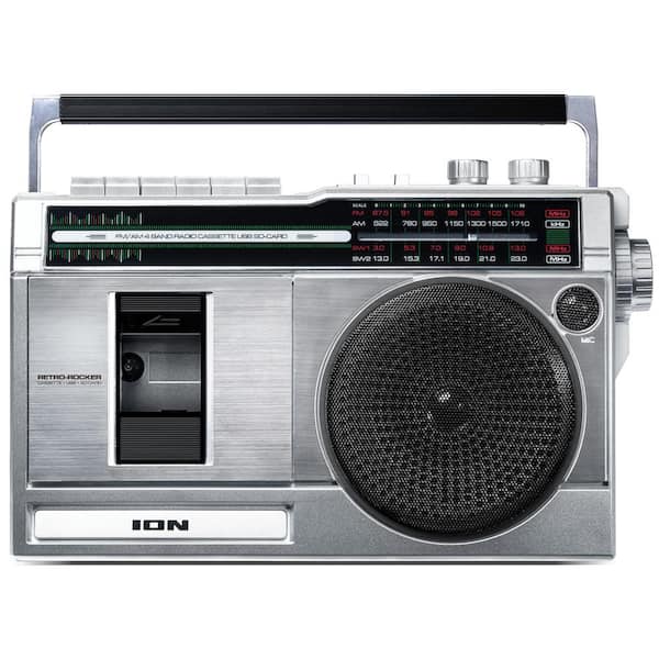 Ion Retro Rocker Portable Boombox with Bluetooth