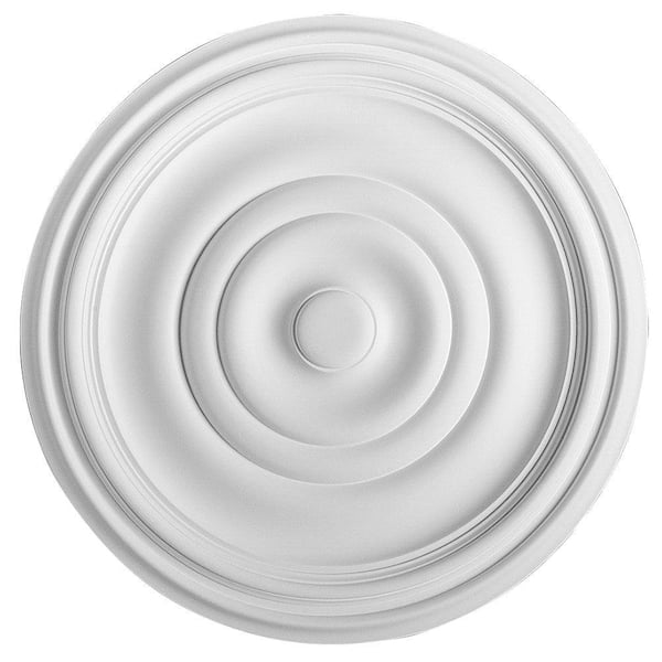 American Pro Decor European Collection 19-1/8 in. x 1-9/16 in. Traditional Plain Polyurethane Ceiling Medallion