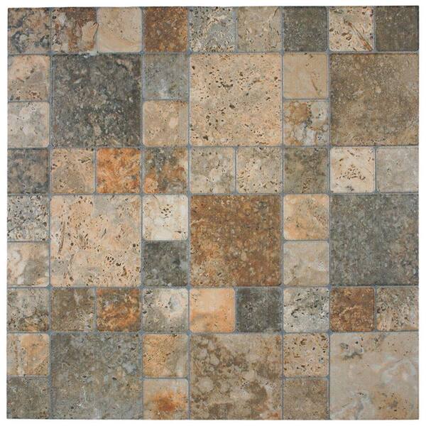 Merola Tile Atlas Por Noce 12-1/4 in. x 12-1/4 in. Porcelain Floor and Wall Tile (16.3 sq. ft. / case)