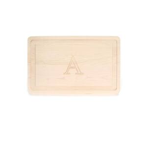 Rectangle Maple Carving Board A
