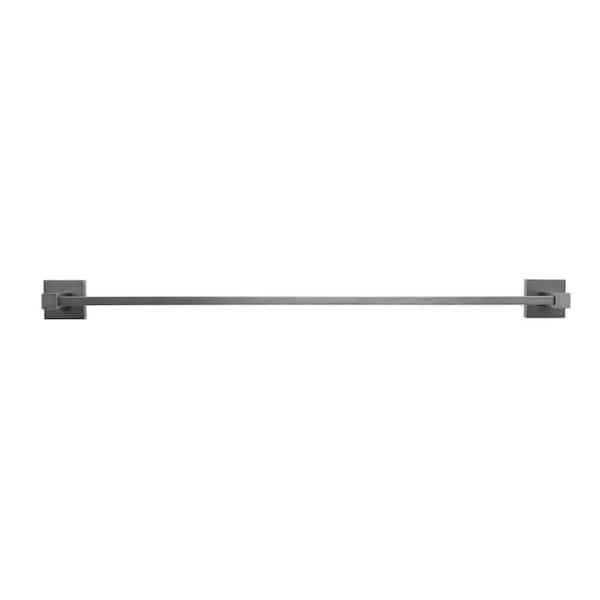 Italia Catania 24-in. Towel Bar in Gun Metal Gray