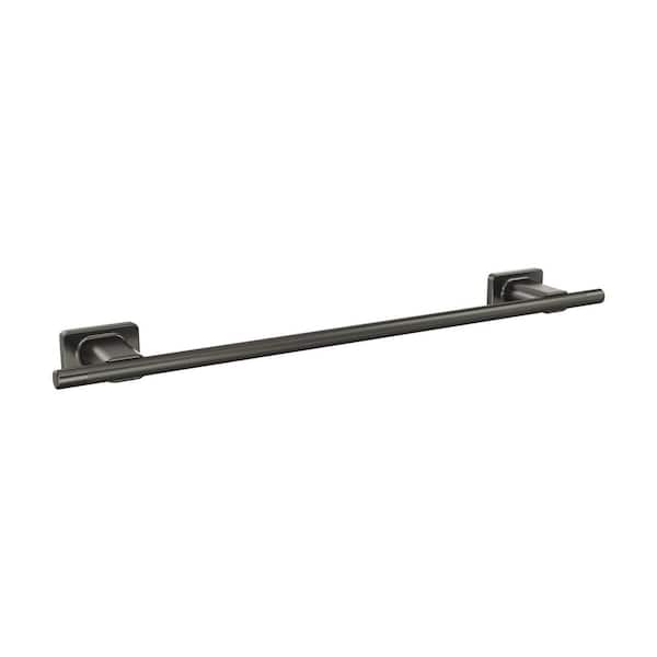 Bronx 18 in. Wall Mounted Towel Bar in Gunmetal