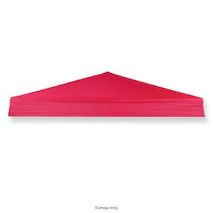 8 ft. x 8 ft. Square Replacement Canopy Gazebo Top for 10 ft. Slant Leg Canopy (Dark Red)