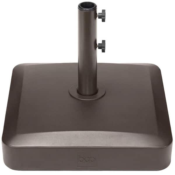 best choice products 18 patio umbrella base stand Best Choice Products Asscher Non-Mobile Patio Umbrella Base in Brown  SKY11747