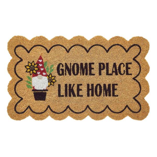 Gnome Place 18 in. x 30 in. Coir Door Mat