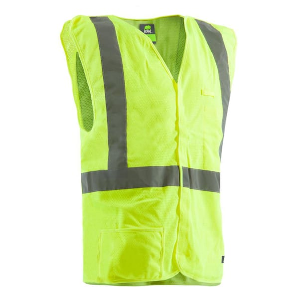 Berne Men's 2X-Large Hi-Visibility Easy-Off Vest