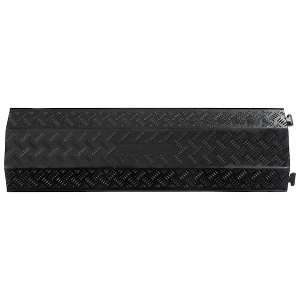 Guardian 2-Channel Drop-Over Cable Protector Ramp for 1.375 in