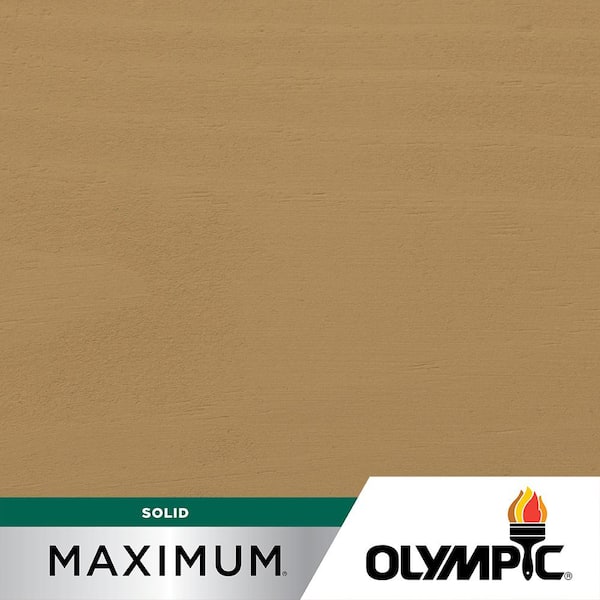 Olympic Maximum 5 gal. Chamois Solid Color Exterior Stain and Sealant in One