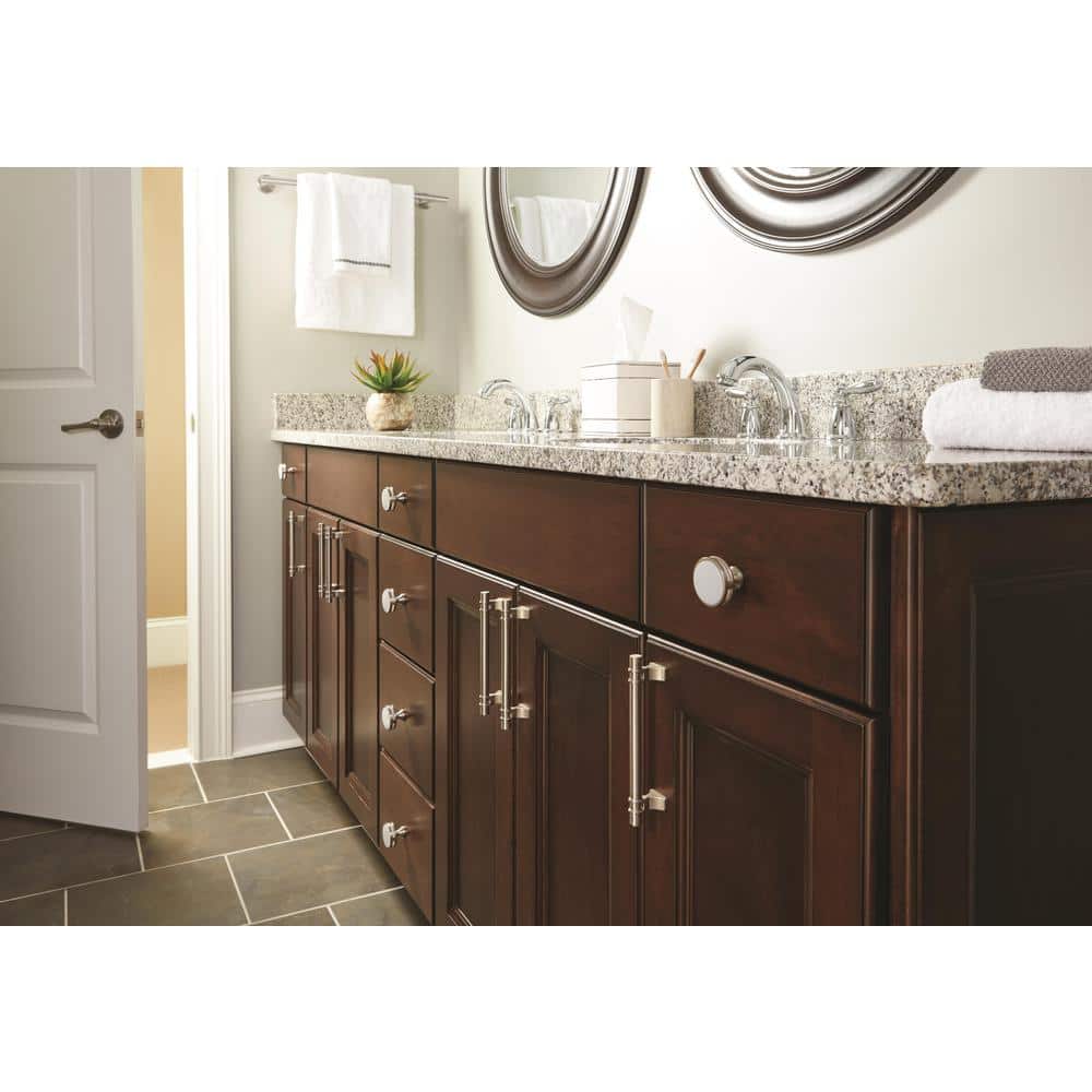 Satin Nickel Brushed Modern Industrial Cabinet Bar Pull