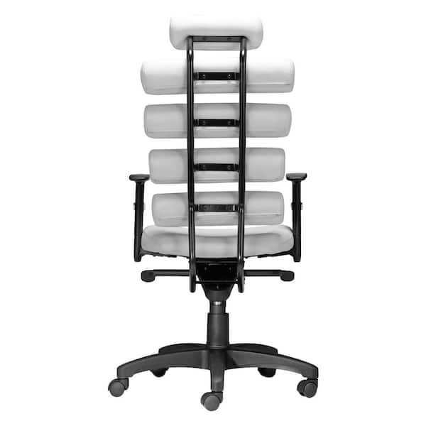 zuo unico office chair white