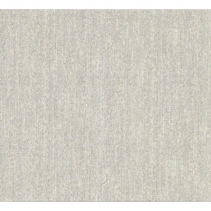 Holden Neutral Chevron Faux Linen Paper Strippable Wallpaper (Covers 57.8 sq. ft.)