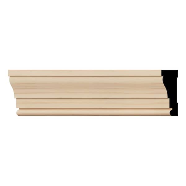 Ekena Millwork WM376 0.69 in. D x 2.25 in. W x 96 in. L Wood (Alder) Colonial Casing Moulding