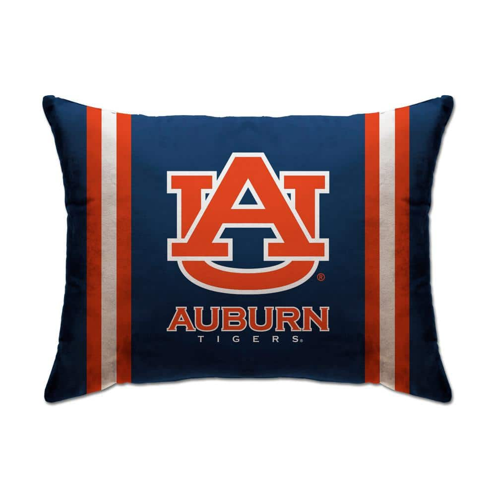 NCAA Collegiate 20 in. x 26 in. Plush Bed Pillow NCAALG26-12AUB - The ...