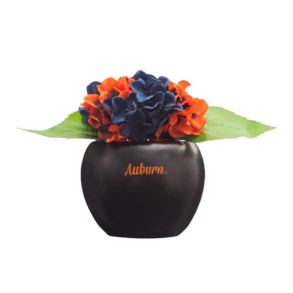 FOREVER LEAF 7 in. Auburn University Artificial Hydrangeas - Auburn Fan  Gift, Auburn Tigers Decorations FL05110AUBSCR - The Home Depot