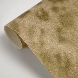 Ione, Umbria Light Brown Jaguar Vinyl Non-Pasted Wallpaper Roll (covers 57.8 sq. ft.)